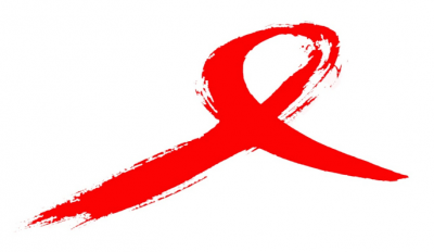 Red Aids Ribbon Royalty Free